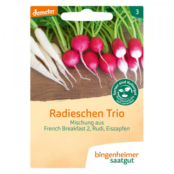 Samentüte Radieschen-Trio